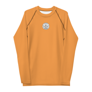 Rashguard für Herren – Sonnenscheinorange