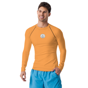 Rashguard für Herren – Sonnenscheinorange