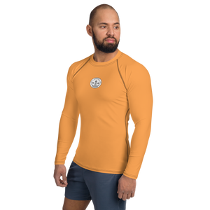 Rashguard für Herren – Sonnenscheinorange
