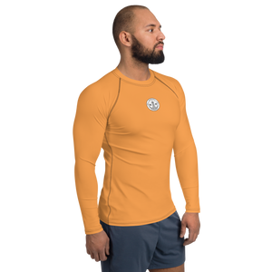 Rashguard für Herren – Sonnenscheinorange