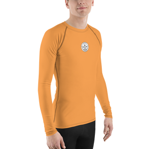 Rashguard für Herren – Sonnenscheinorange