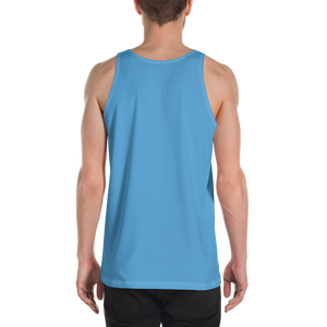 Mens Tank Top - Ocean Blue