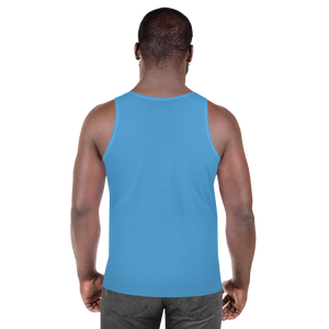 Mens Tank Top - Ocean Blue