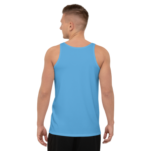 Mens Tank Top - Ocean Blue