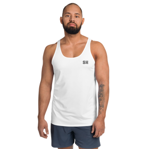 Mens Tank Top - Seashell White