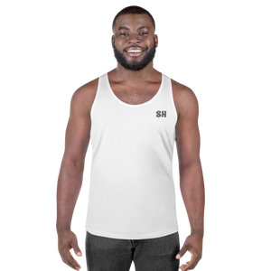 Mens Tank Top - Seashell White