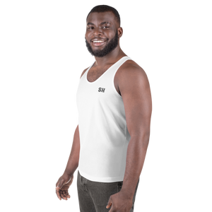 Mens Tank Top - Seashell White