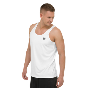 Mens Tank Top - Seashell White