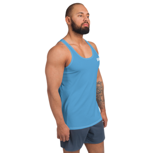 Mens Tank Top - Ocean Blue