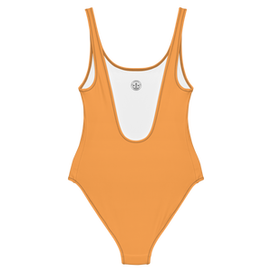 Einteiliger Badeanzug - Sunshine Orange