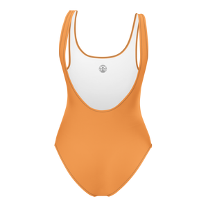 Einteiliger Badeanzug - Sunshine Orange