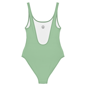 One-Piece Swimsuit - Palm Green