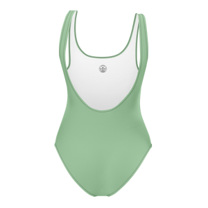One-Piece Swimsuit - Palm Green