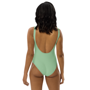 One-Piece Swimsuit - Palm Green
