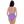 Traje de baño de una pieza - Morado costero
