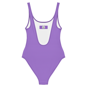 Traje de baño de una pieza - Morado costero