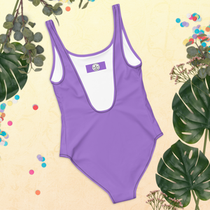 Traje de baño de una pieza - Morado costero