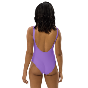 Traje de baño de una pieza - Morado costero