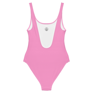 Einteiliger Badeanzug - Pink