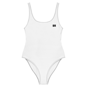 One-Piece Swimsuit - Seashell White