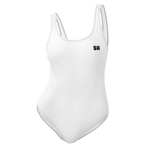 One-Piece Swimsuit - Seashell White
