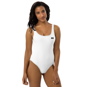 One-Piece Swimsuit - Seashell White