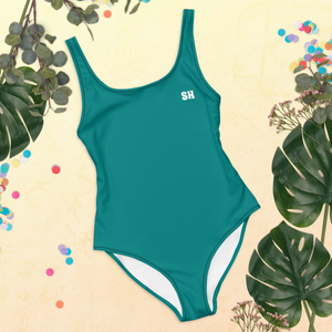 Traje de baño de una pieza - Seaside Teal