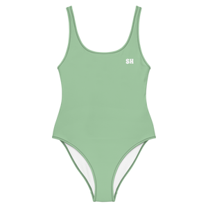 One-Piece Swimsuit - Palm Green