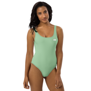 One-Piece Swimsuit - Palm Green