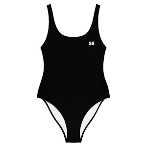 Einteiliger Badeanzug – Harbor Black