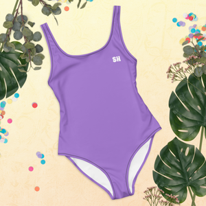Traje de baño de una pieza - Morado costero
