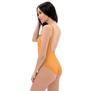 Einteiliger Badeanzug - Sunshine Orange