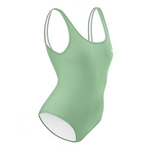 One-Piece Swimsuit - Palm Green