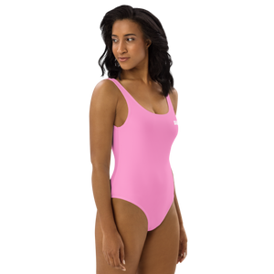 Einteiliger Badeanzug - Pink