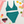 Bikini de cintura alta reciclado - Seaside Teal