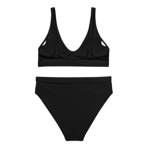 Bikini de cintura alta reciclado - Harbor Black