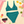 Bikini de cintura alta reciclado - Seaside Teal