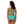 Recycelter High-Waist-Bikini - Lagunentürkis