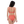 Recycled high-waisted bikini - Coral Red