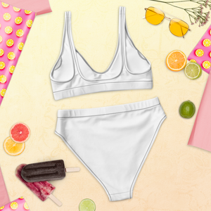 Recycelter High-Waist-Bikini - Seashell White