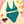 Bikini de cintura alta reciclado - Seaside Teal