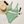 Bikini de cintura alta reciclado - Verde palma