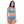 Recycelter High-Waist-Bikini - Ozeanblau