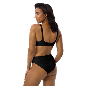 Bikini de cintura alta reciclado - Harbor Black