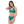 Bikini de cintura alta reciclado - Seaside Teal