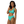 Recycelter High-Waist-Bikini - Lagunentürkis