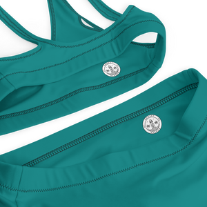 Bikini de cintura alta reciclado - Seaside Teal