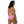 Recycled high-waisted bikini - Tropical Pink