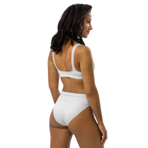 Recycelter High-Waist-Bikini - Seashell White