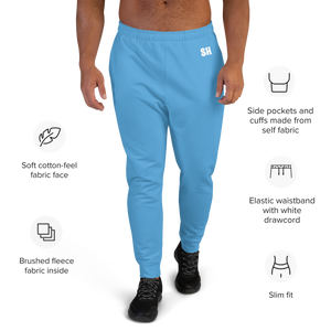 Pantalones deportivos para hombre - Azul océano